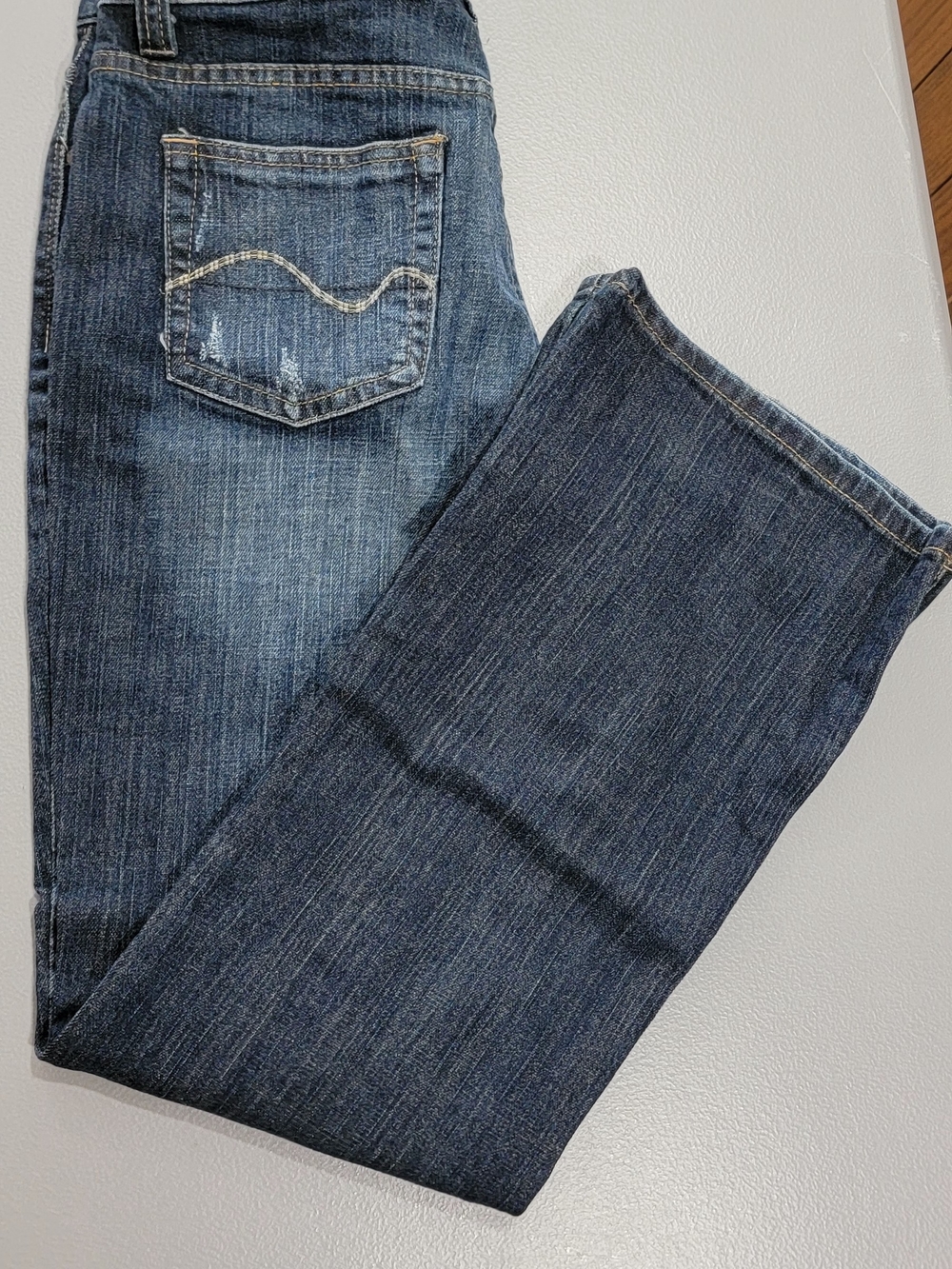 Maurices Denim Jeans with Tan Interior Stitching